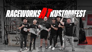 RACEWORKS  RACEWORKS GOES ALL OUT AT KUSTOMFEST 2024 [upl. by Hershel671]