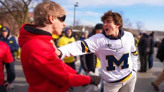 Ohio State Fan Trolls Michigan [upl. by Hartmunn]