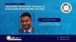 quotUnlocking The Future Blockchains Role in Advancing the SDGsquot  GBBC Blockchain Central UNGA 2024 [upl. by Hameerak]