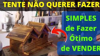 Diy  CASINHA PASSARINHO NUNCA MAIS FAÇA de Outra MANEIRA Assim é mais INCRÍVEL e legal de Fazer [upl. by Rosenblatt]