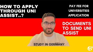 uni assist application procedure  how to apply through uni assist  STUDY IN GERMANY [upl. by Eenat]