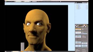 Creating a Realistic Head in Blender  part 04 [upl. by Arlette]