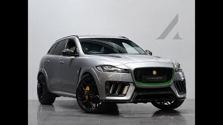 Lister Stealth Jaguar F Pace SVR 5 0 S C V8 Auto  Walkaround [upl. by Imarej]