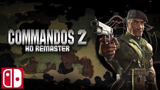 《Commandos 2 HD Remaster（魔鬼戰將 2 HD 重製版）》Nintendo Switch 繁體中文版 [upl. by Luthanen]