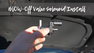 Elantra GT N line  BOV solenoid install [upl. by Dej]