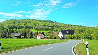 Germany 🇩🇪 Beautiful German Village  Arnsdorf  Bautzen Region  4k Driving [upl. by Frydman]