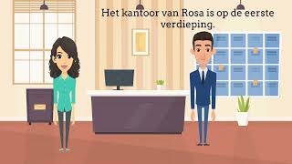 Sollicitatiegesprek in het Nederlands  ANIMATED [upl. by Areip]