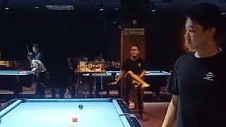 Axel Binus VS Ricky Binus di Penyisihan Turnamen Umum Pemula Nojo Billiard Jakarta 08112024 [upl. by Ramalahs]