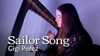 Gigi Perez  Sailor Song Harp Cover  Sheet Music [upl. by Aneger]