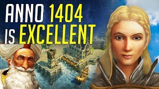 ANNO 1404 is Excellent Anno 1800 Comparison amp Gameplay [upl. by Corry]