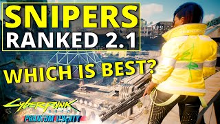 All Snipers Ranked Worst to Best in Cyberpunk 2077 21 [upl. by Akialam534]