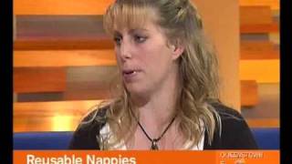 Cloth Nappy Interview Live on TV  The Nappy Lady [upl. by Sakiv]