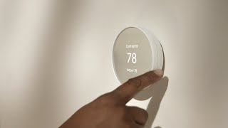 How to adjust the temperature and change modes on your Nest Thermostat display [upl. by Aitnwahs246]