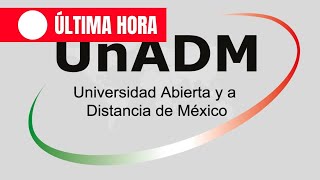 Aviso Importante Convocatoria UnADM 2024 [upl. by Sunda432]