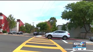 City explains new roadway striping on Laurel Lane [upl. by Bullock]