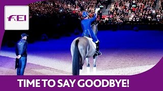 Valegros very last performance  FEI World Cup™ Dressage  London Olympia 2016 [upl. by Rollie]