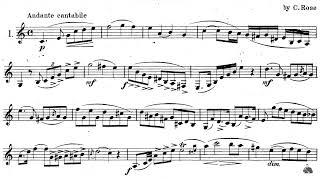 Etude No 1 from 32 Etudes for the Clarinet by Cyrille Rose [upl. by Brandais167]