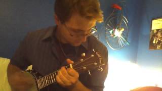 Mumford and Sons Little Lion Man Banjolele Cover [upl. by Norabel]