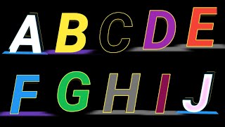 ABCDabcdabcLearn alphabet for kidsabc kids voice learn Inootv [upl. by Deirdre]