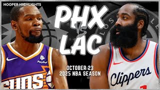 SUNS at CLIPPERS  FULL GAME HIGHLIGHTS  October 31 2024 [upl. by Kcirrej]