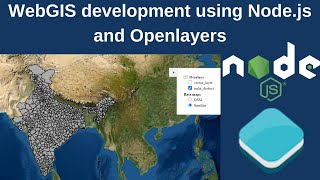 WebGIS development using Nodejs and Openlayers [upl. by Attelrak]