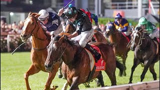 OKITA SOUSHI fended off SERPENTINE’s attack and won the Moonee Valley Gold Cup G2 [upl. by Monda284]