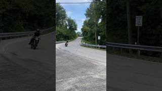 Taking the Honda CB550F Cafe Racer through some twisty’s [upl. by Ayerhs]