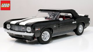 ЛЕГО Creator Expert Chevrolet Camaro Z28 10304 Подробный обзор эксклюзивного LEGO Icons набора [upl. by Jerrilee]