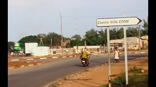 Présentation de la ville de Comé Bénin [upl. by Attiuqehs]