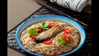 Steamed Pork with Salted Fish  My Singapore Food [upl. by Gauthier]