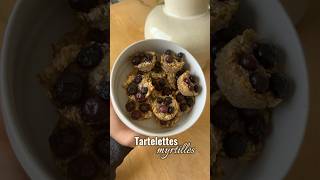 Recette tartelette myrtille pour vos bébés 🫐 recette bebe dme [upl. by Petigny]