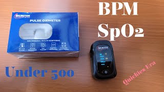 Pulse Oximeter  SpO2 readings  Best for the price range [upl. by Etnahs]