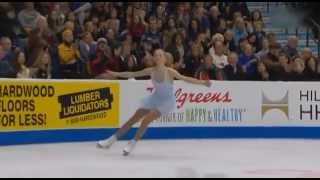 US Nationals 2014  Polina EDMUNDS FS Silver Medalist [upl. by Becka]