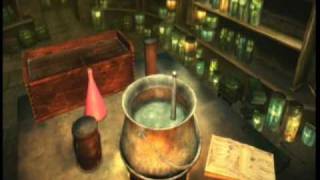 Harry Potter Half Blood Prince Walkthrough Part 2  First Half of Potions Class [upl. by Eirrok]