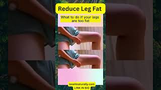 5 Minute Daily Routine to Reduce Leg Fat Fast [upl. by Baalman]