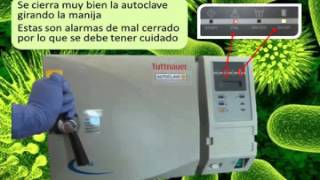 Uso de autoclave tuttnauer 2340E YouTube [upl. by Delanie12]