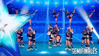 CheerXport vuelve a volar por los aires  Semifinales 3  Got Talent España 2017 [upl. by Lilas]