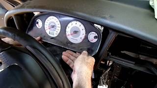 Nissan Pathfinder Instrument Cluster Removal [upl. by Ormiston168]