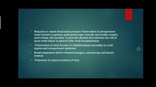 mannitol uses of mannitol in homeopathy prevention and mechanism of mannitol [upl. by Saltzman]