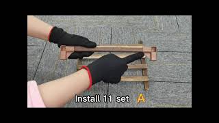 11 Tier Plant Stand Installation Video [upl. by Yeliak]