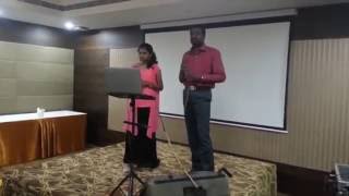 Kannondu chollanu Cover by DrHarikrishnanRamp Devika Krishna [upl. by Aihsit]