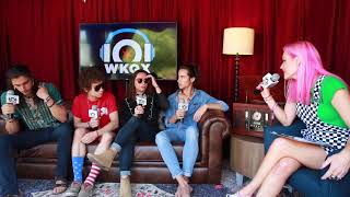 Greta Van Fleet backstage with 101WKQX  Lollapalooza 2018 [upl. by Sheelagh215]