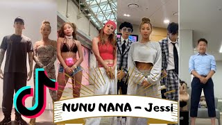 NUNU NANA  Jessi Tik Tok dance Challenge x Lee Hyo ri Rain Yoo Jae Suk Jae park PSY And more [upl. by Raina121]