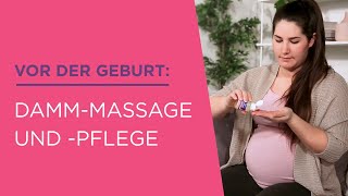 Dammmassage vor der Geburt  So kannst du einen Dammriss vorbeugen [upl. by Frodeen572]