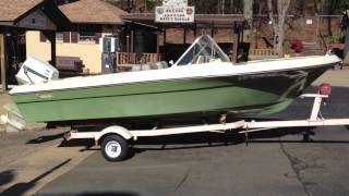 1968 Renken 16 Antique Restoration w 1970 60HP Evinrude [upl. by Chappelka]