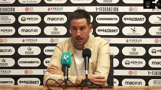 Declaraciones de Sergi Guilló tras el Mérida 11 Ceuta  Temporada 2425  AD Mérida [upl. by Welker]