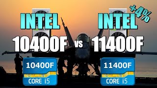 10400F vs 11400F  2060S 💥 CSGO 💥 Fortnite 💥 PUBG 💥 GTAV 💥 Overwatch [upl. by Ahsikit]