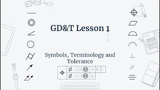 GDampT Lesson 1 Symbols Terminology and Tolerance [upl. by Obmar]