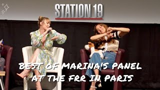 Best moments of Danielle Savre amp Stefania Spampinato at the Marina panel in Paris [upl. by Andros]