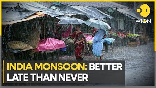 Monsoon advances in India  WION Climate Tracker [upl. by Llevel799]